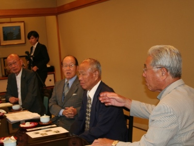 創業100周年記念　三島会長とOB座談会　おかげさまの100年を語ろう