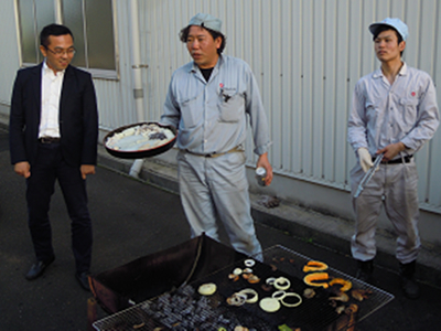 化学産機事業部 GL課の恒例BBQ大会