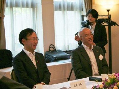 創業100周年記念 三島社長と中堅社員の座談会 「これからの100年にむけた想い」を語ろう！