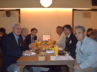 小倉第一工場 第4回 機工・精密OB会 現役時代の仲間と共に久しぶりのご来場