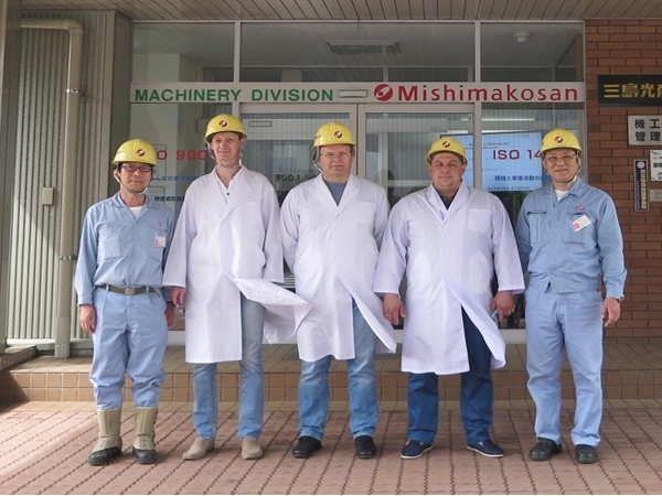 ロシアのマグニトゴルスク冶金コンビナート(MMK)来社