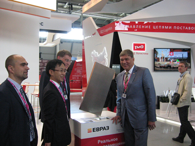 ロシア最大の産業博覧会INNOPROM 三島社長がフォーラムで登壇