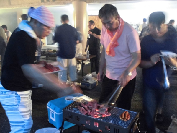 鹿島寮で納涼祭開催