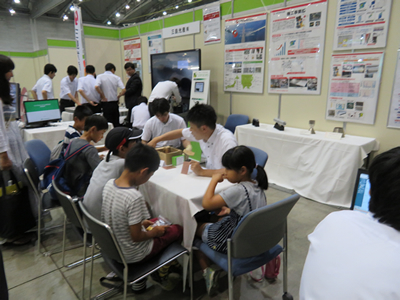 ゆめみらいワークに出展 ものづくり地元企業として学生たちにその魅力を紹介
