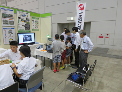 ゆめみらいワークに出展 ものづくり地元企業として学生たちにその魅力を紹介