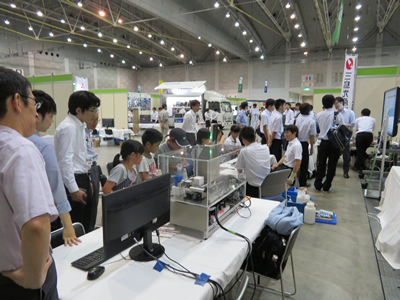 ゆめみらいワークに出展 ものづくり地元企業として学生たちにその魅力を紹介