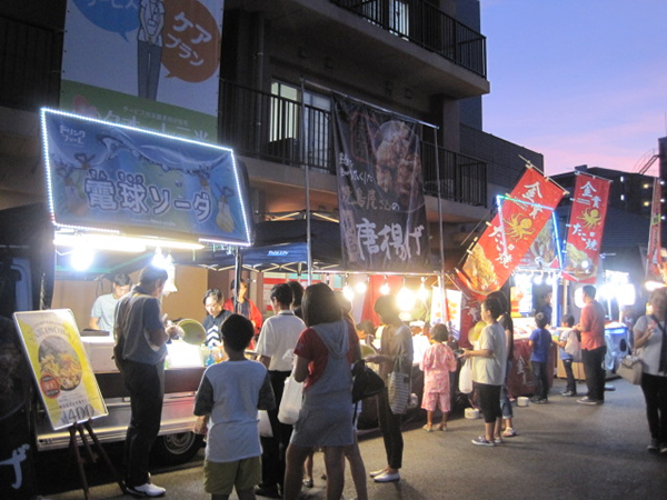 笑いと熱気に包まれてクオーレ三光夏祭り！