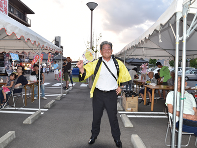 笑いと熱気に包まれてクオーレ三光夏祭り!