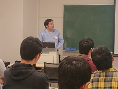 第2回 九州工業大学院生へ三島の技術を出前講義