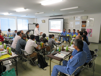 ベトナム ハイフォン経営塾の工場見学