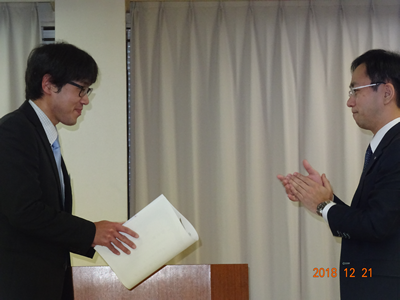 2018年度社内論文の入賞者決定!