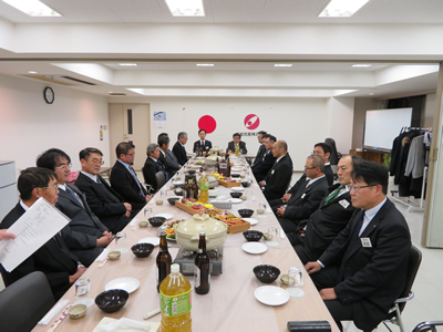 労使懇談会 相互連携で発展を目指す!