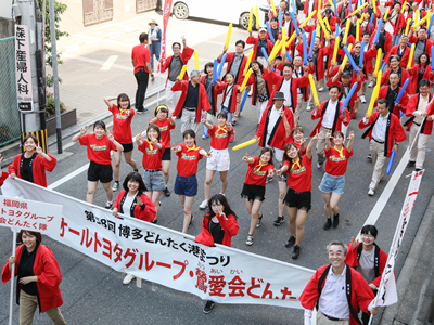 博多どんたく港まつり パレード隊に参加！