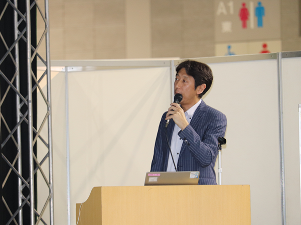 溝田社長が中小企業向け生産性向上セミナーにて講演