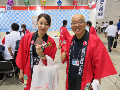若手社員も活躍!北九州ゆめみらいワーク2019に出展