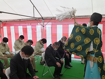 AAMC 新「令和工場」地鎮祭