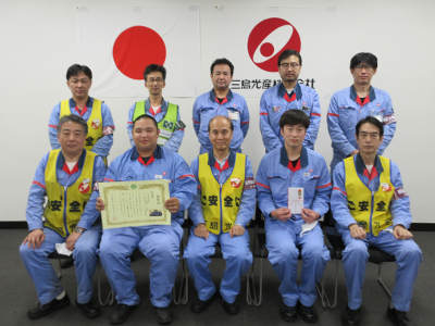 第22回東日本製鉄所君津地区協力会　JK活動発表大会　ヤード精整サークルが発表