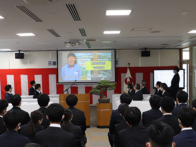 2023年 三島光産グループ入社式