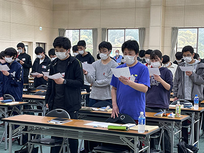4年ぶりに新入社員宿泊研修を実施!
