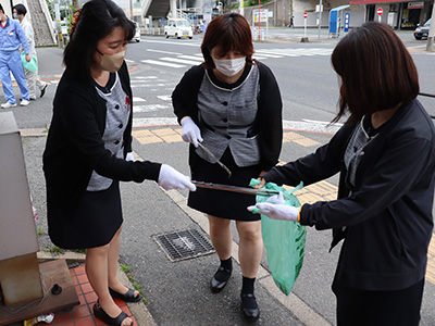 「クリーン北九州」まち美化運動