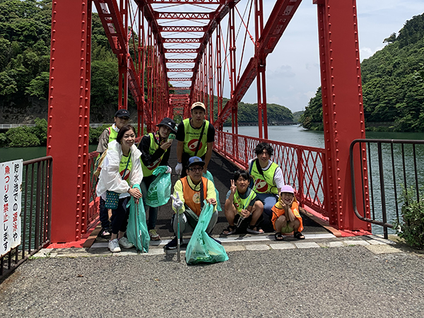 河内クリーンウオークで楽しくボランティア活動