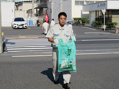 本社地区　まち美化運動