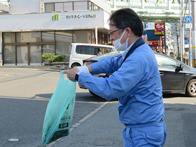 本社地区　まち美化運動