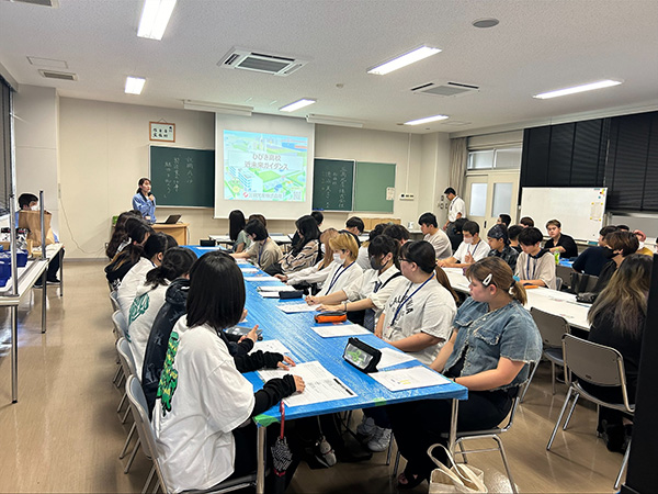 ひびき高等学校で仕事体験＆説明会
