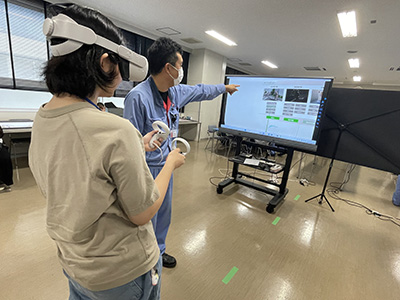 ひびき高等学校で仕事体験＆説明会