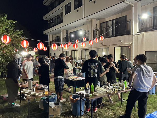 鹿島寮で納涼祭を開催