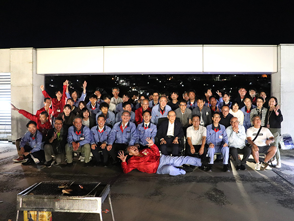 本社屋上BBQ