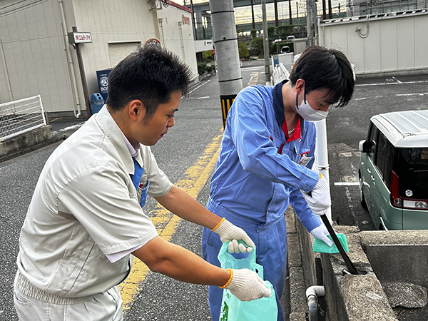 本社地区　「クリーン北九州」まち美化運動