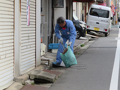 本社地区　「クリーン北九州」まち美化運動