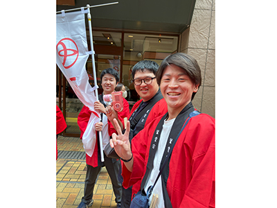 博多どんたく港まつりパレードに参加