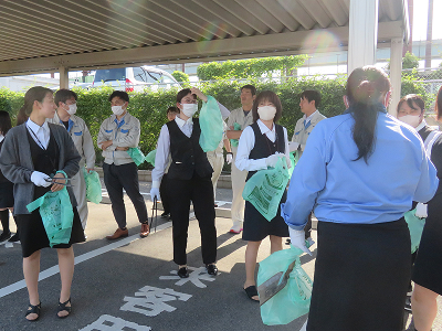 【本社地区】まち美化活動を実施