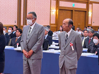 【鹿島事業部】ベテラン社員が優良従業員として表彰されました