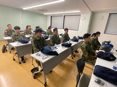 【八幡事業部】自衛隊隊員が工場見学