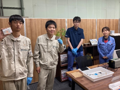 【機工事業部】高校生インターンシップを開催
