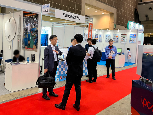 INCHEM TOKYO 2025 出展報告｜長尺・大型ロールをPR