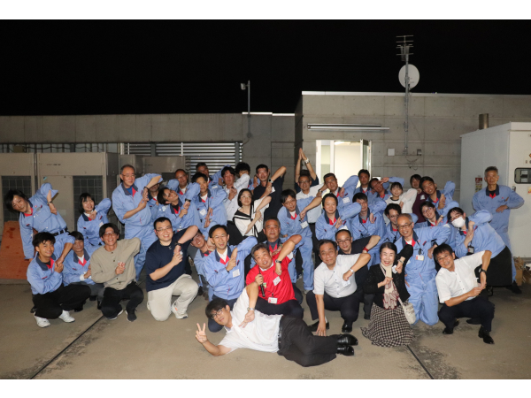 本社屋上BBQを開催