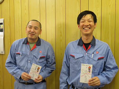 【鹿島事業部】フォークリフト競技会/準優勝＆3位