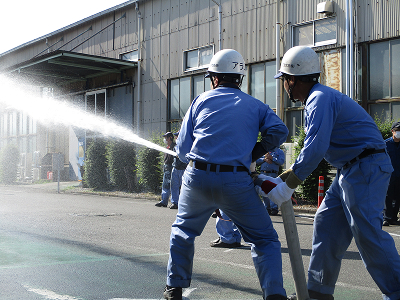 【相模事業部】消火栓操法競技会/3位