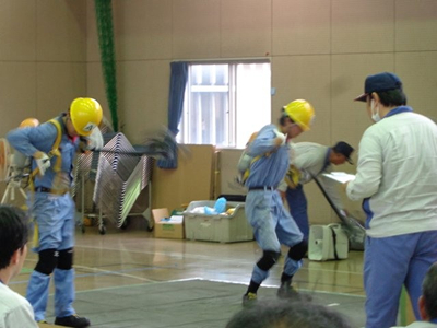 千葉事業部/AGC千葉工場　空気呼吸器装着競技会で準優勝