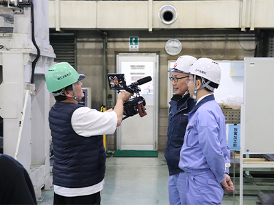 テレQ取材/三島社長や当社の社員が出演