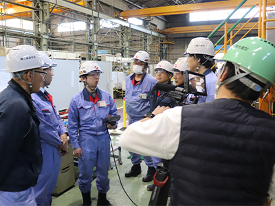 テレQ取材/三島社長や当社の社員が出演