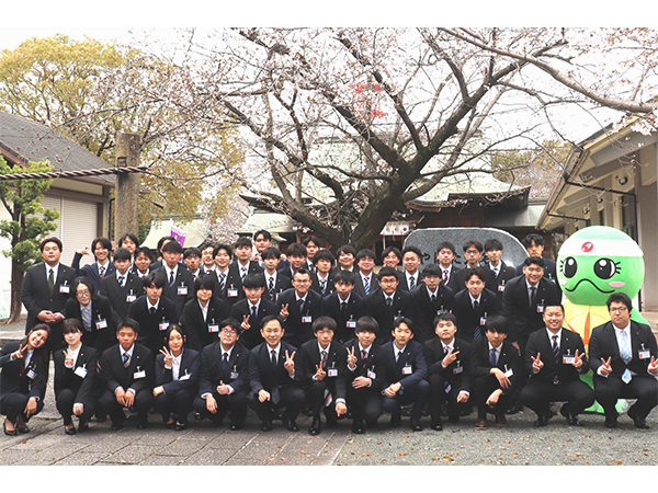 2026年度　三島光産グループ入社式