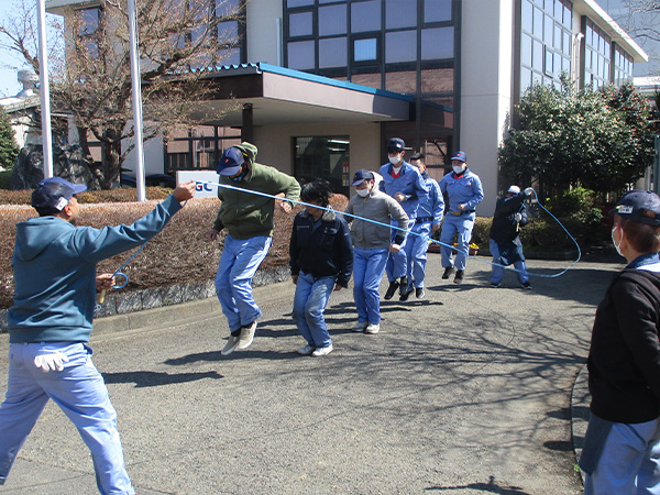 相模事業部/AGC相模工場大縄跳び大会に参加