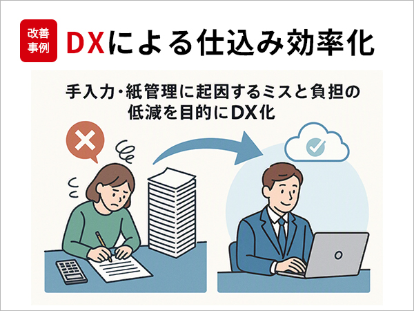 DXによる仕込み効率化